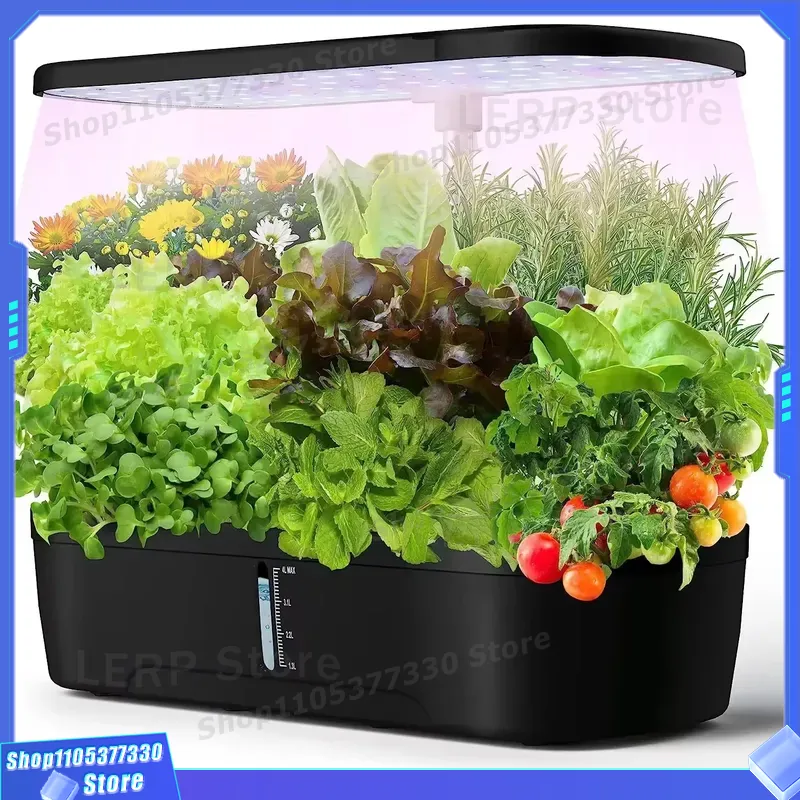 Smart Hydroponic Growing Syste - огляд і ціна Indoor Herb Garden Grow Light Smart Kit