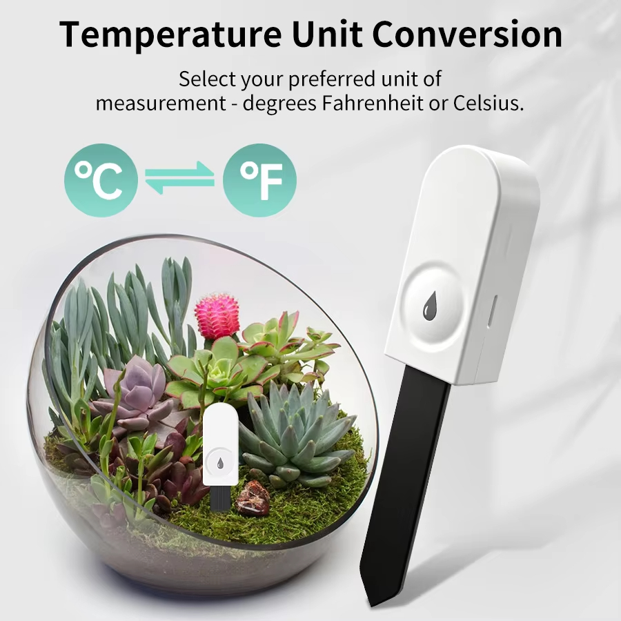 Zigbee 3.0 Plant Monitor Soil  - огляд і ціна Tuya Zigbee Soil Moisture Temperature Sensor