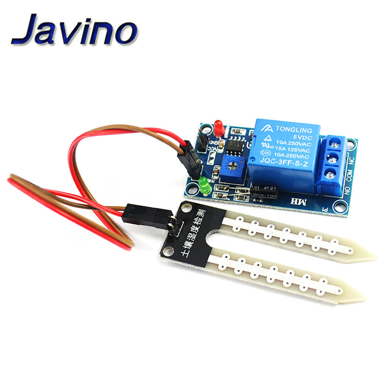 Capacitive Soil Moisture Senso - огляд і ціна Soil Moisture Sensor Relay Module Arduino