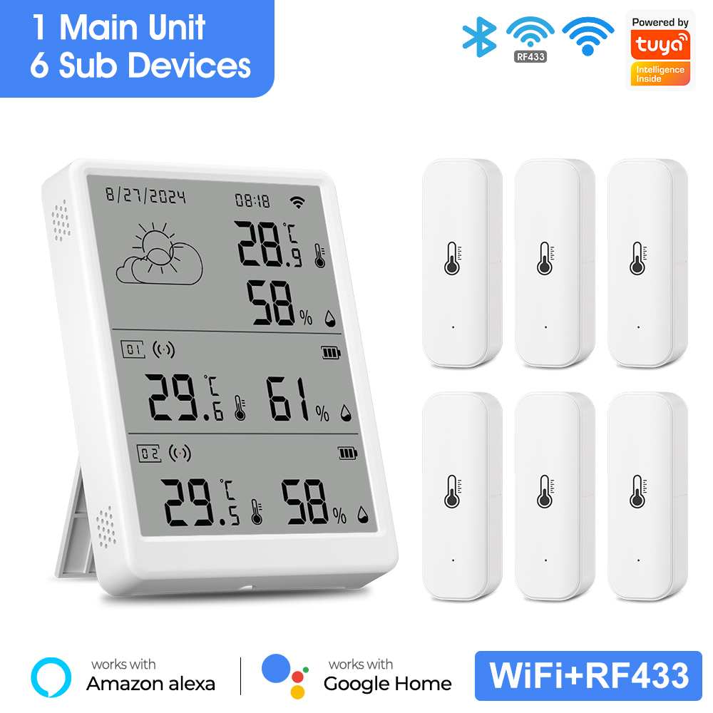 SMATRUL Tuya WiFi High Precisi - огляд і ціна Wireless Weather Station Indoor Outdoor