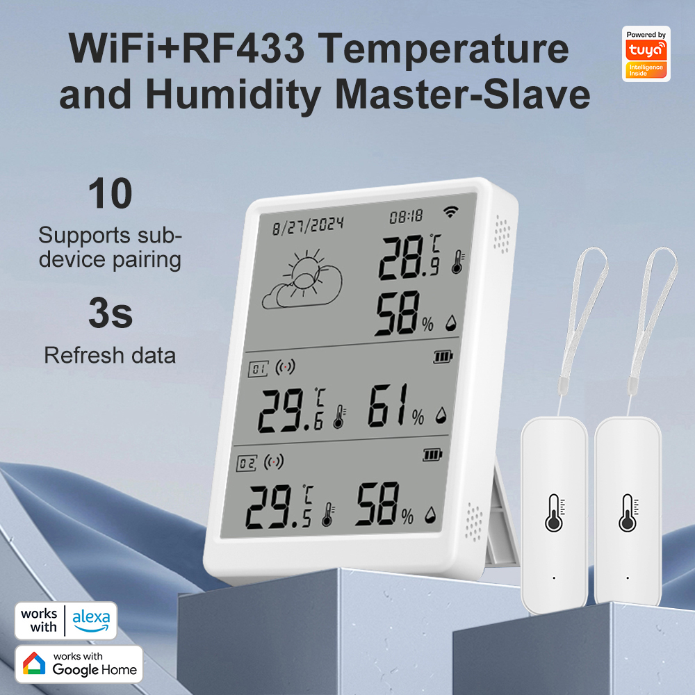 SMATRUL Tuya WiFi High Precisi - огляд і ціна Wireless Weather Station Indoor Outdoor