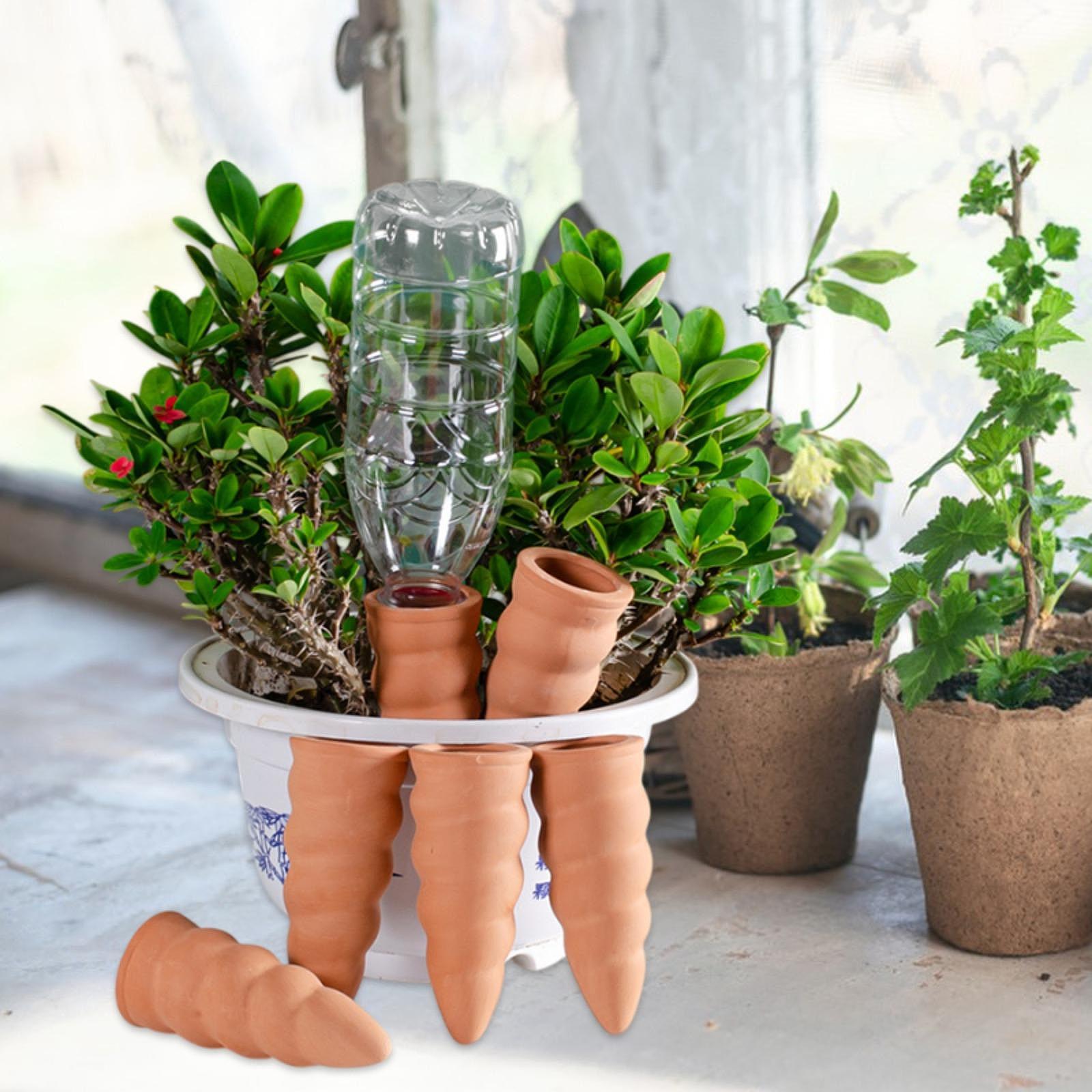 Automatic Self Watering Spikes - огляд і ціна Automatic Plant Watering Spikes Drip Kit
