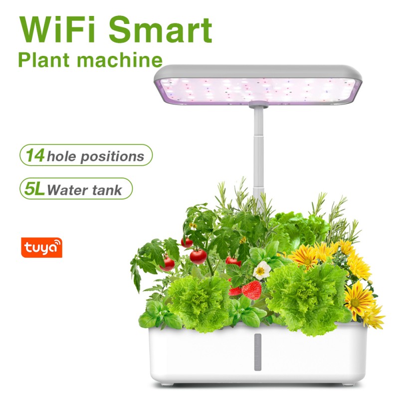 Tuya WiFi Smart Hydroponic Gro - огляд і ціна Indoor Herb Garden Grow Light Smart Kit