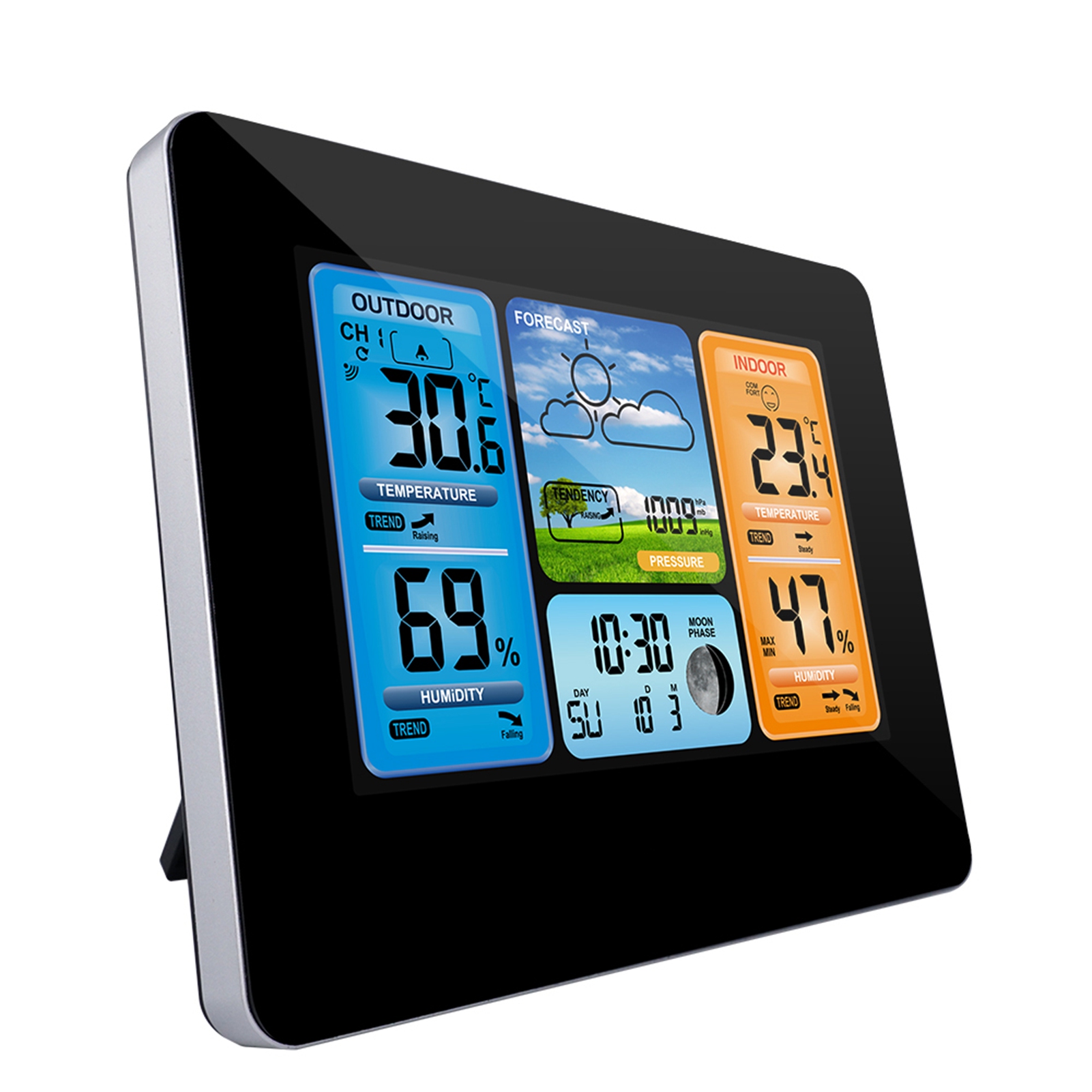 Indoor Outdoor Thermometer Wir - огляд і ціна Wireless Weather Station Indoor Outdoor