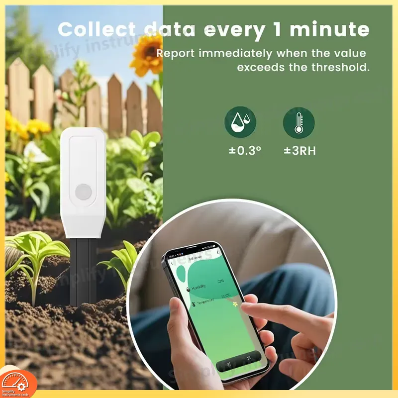 WiFi Zigbee Smart Soil Moistur - огляд і ціна Smart Plant Sensor Soil Moisture Meter