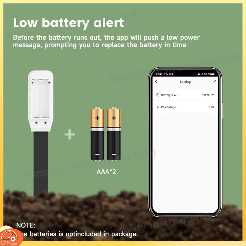 WiFi Zigbee Smart Soil Moistur - огляд і ціна Smart Plant Sensor Soil Moisture Meter
