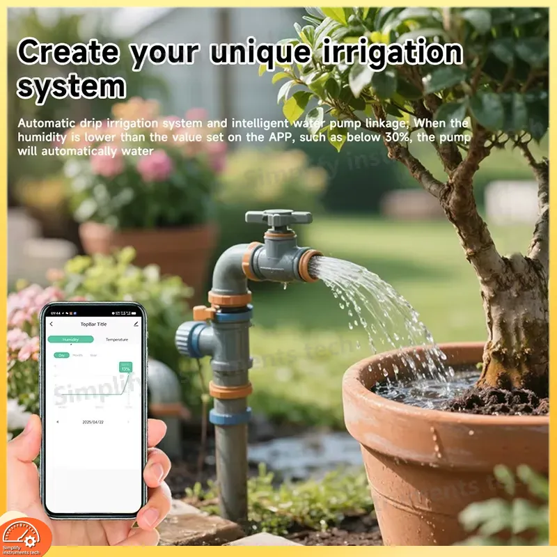 WiFi Zigbee Smart Soil Moistur - огляд і ціна Smart Plant Sensor Soil Moisture Meter