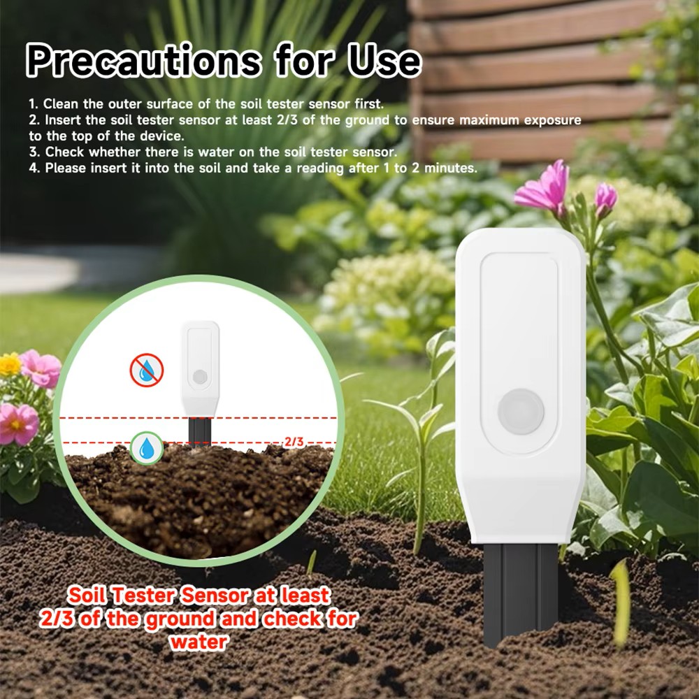 Tuya WiFi Smart Soil Moisture  - огляд і ціна Wifi Soil Moisture Sensor Garden App