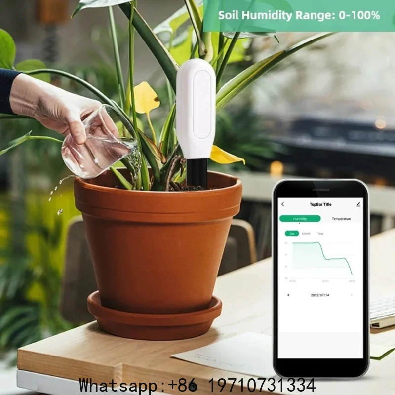 Wifi Zigbee Smart Soil Tester  - огляд і ціна Wifi Soil Moisture Sensor Garden App