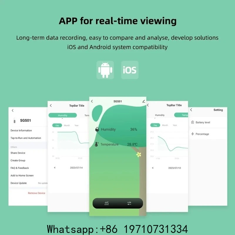 Wifi Zigbee Smart Soil Tester  - огляд і ціна Wifi Soil Moisture Sensor Garden App