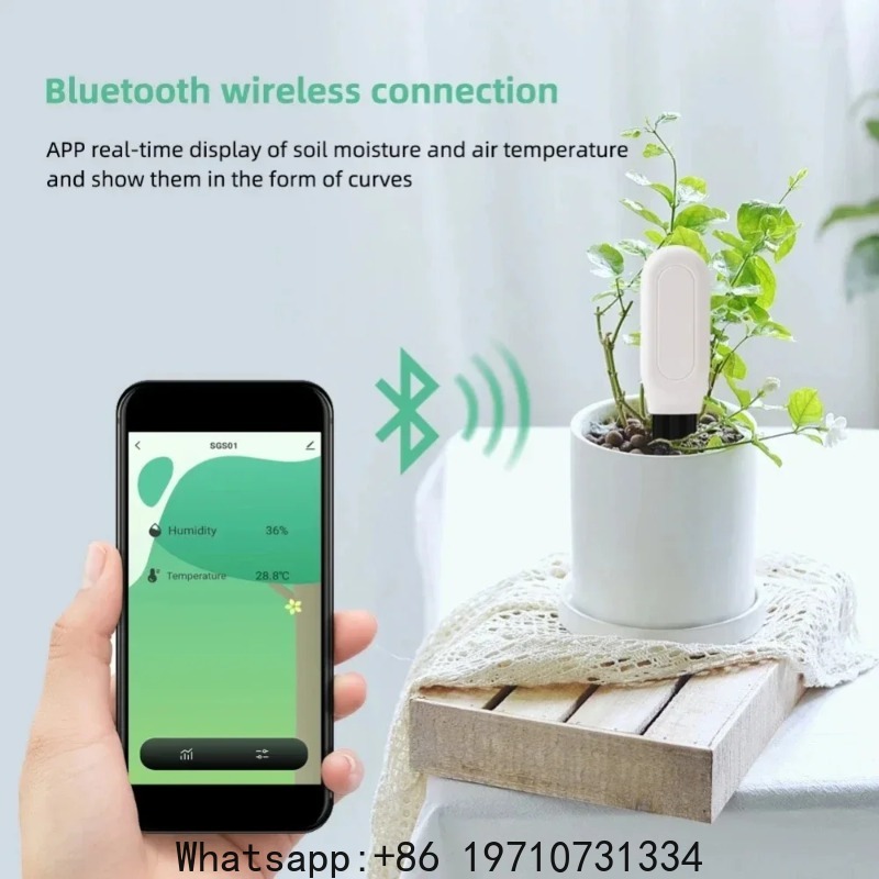 Wifi Zigbee Smart Soil Tester  - огляд і ціна Wifi Soil Moisture Sensor Garden App