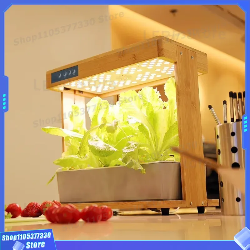 8 Pod Hydroponic Growing Syste - огляд і ціна Indoor Herb Garden Grow Light Smart Kit
