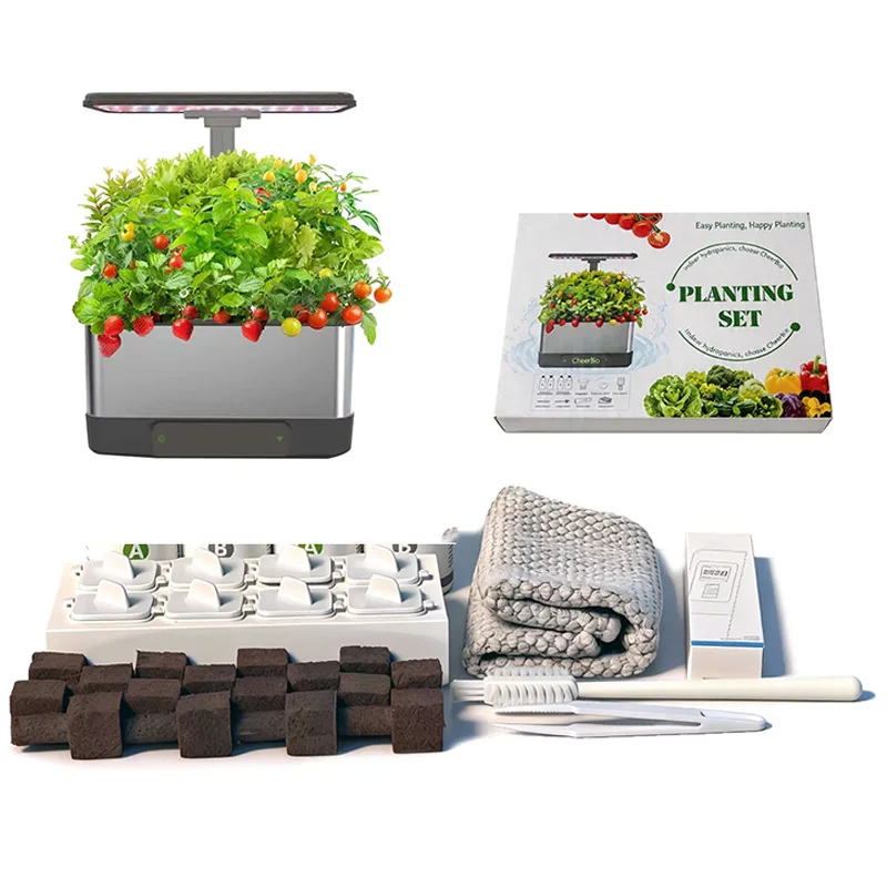 Hydroponic Growing System Kit  - огляд і ціна Indoor Herb Garden Grow Light Smart Kit