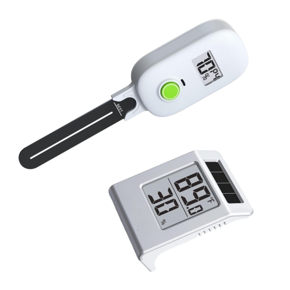 Light Driven For Thermo Hygrom - огляд і ціна Smart Plant Sensor Soil Moisture Meter