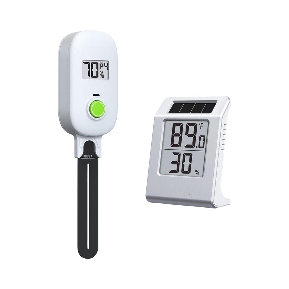 Light Driven For Thermo Hygrom - огляд і ціна Smart Plant Sensor Soil Moisture Meter