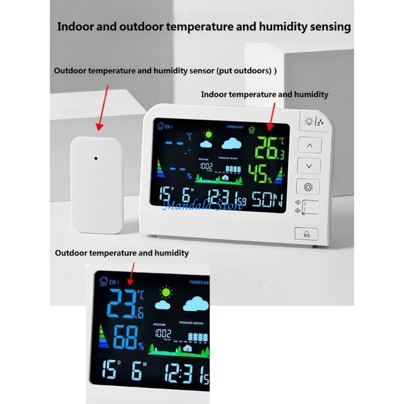 U2JC Home Weather Stations Wir - огляд і ціна Wireless Weather Station Indoor Outdoor