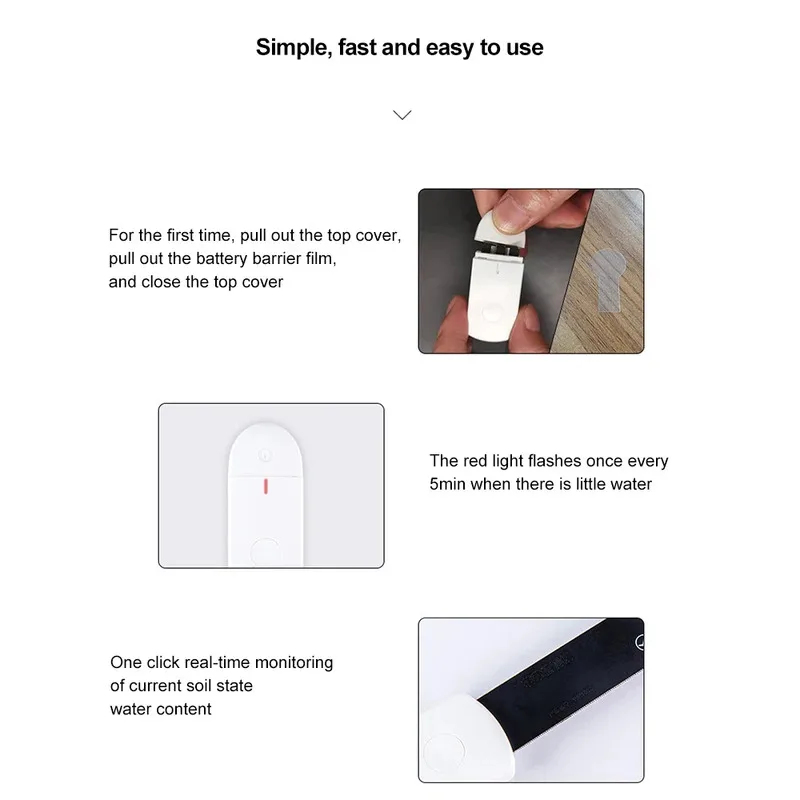 Soil Moisture Sensor Smart Mon - огляд і ціна Smart Plant Sensor Soil Moisture Meter
