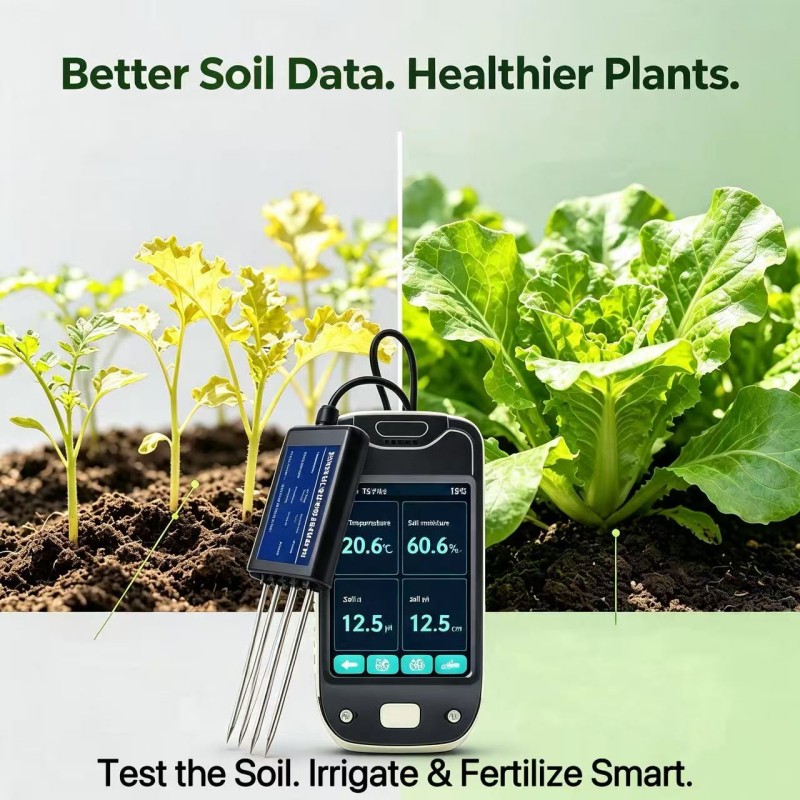 7 in 1 Soil Tester Kit with Di - огляд і ціна Smart Plant Sensor Soil Moisture Meter