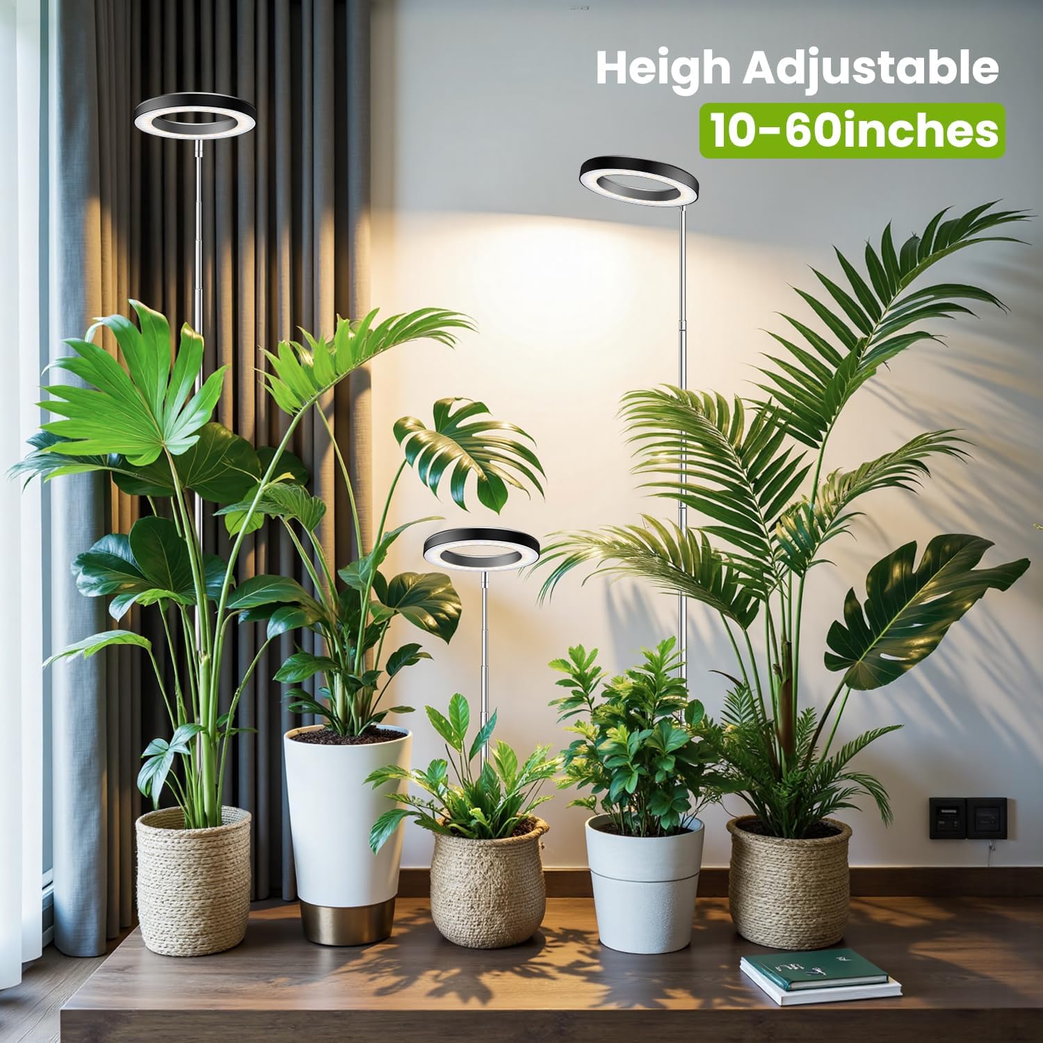 Adjustable Indoor Plant Led Gr - огляд і ціна Plant Grow Light Full Spectrum Clip On