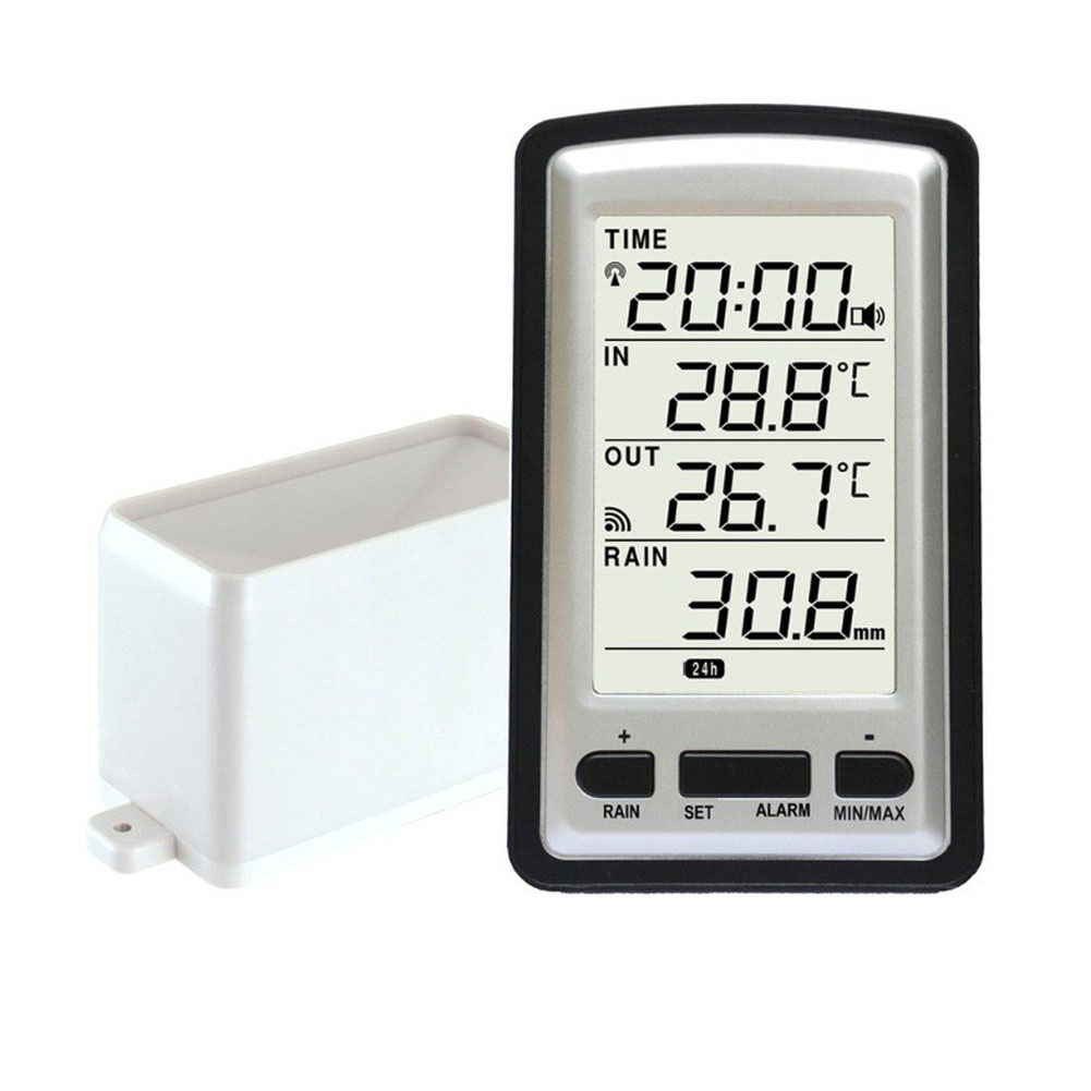 Digital Wireless Rain Gauge We - огляд і ціна Wireless Weather Station Indoor Outdoor