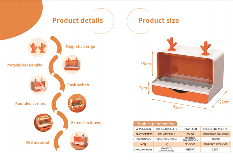 SENSH Indoor 15W Herb Hydropon - огляд і ціна Indoor Herb Garden Grow Light Smart Kit