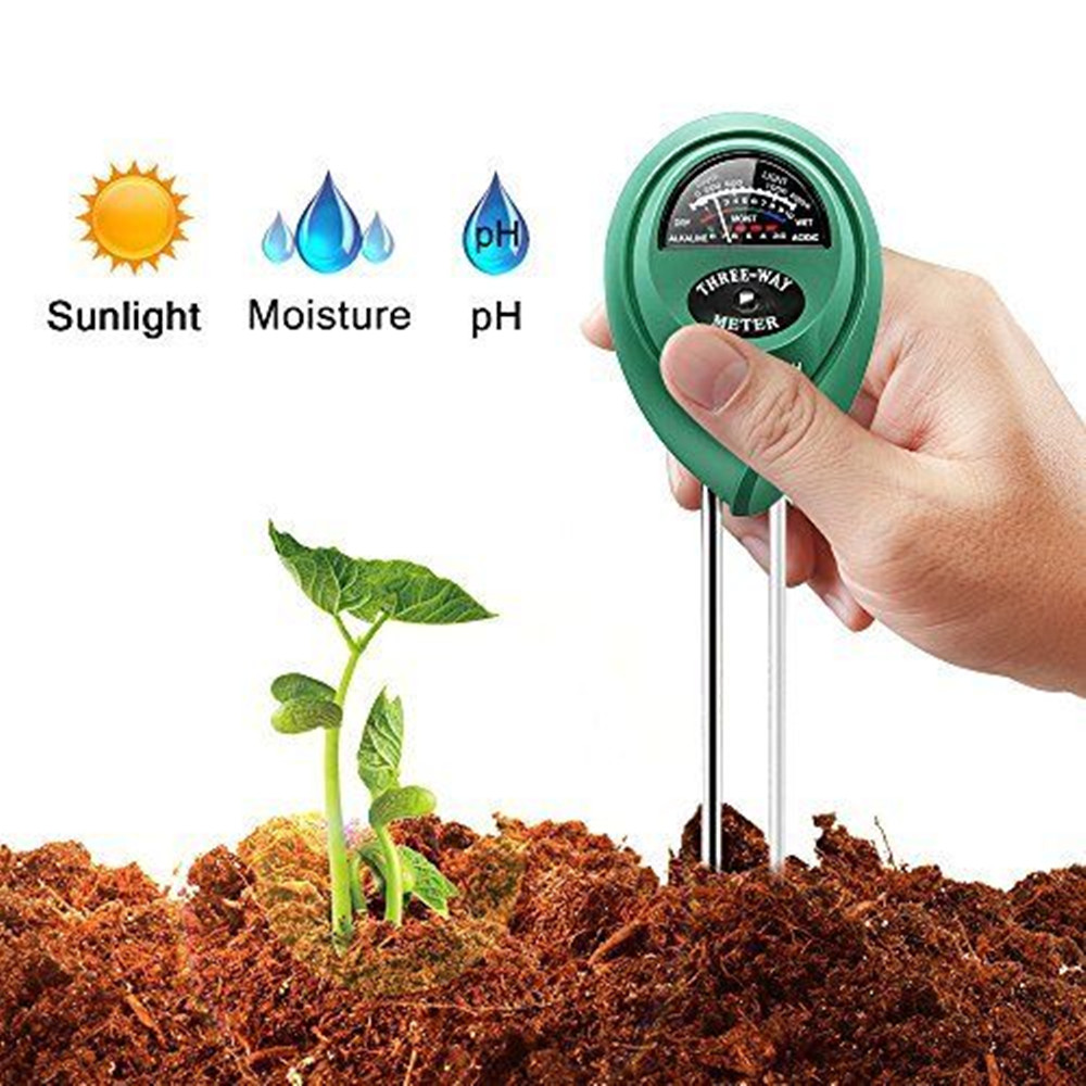 3 in 1 Soil PH Meter Sunlight  - огляд і ціна Soil Ph Meter 3 In 1 Moisture Sunlight