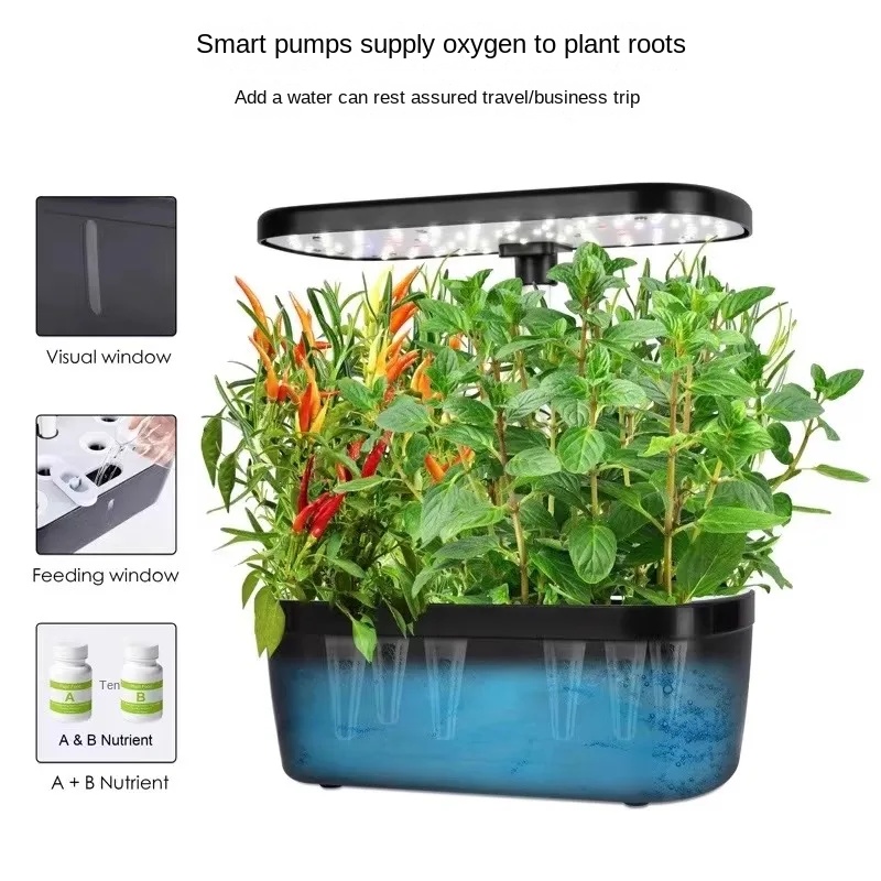Efficient Hydroponic Plant Gro - огляд і ціна Indoor Herb Garden Grow Light Smart Kit
